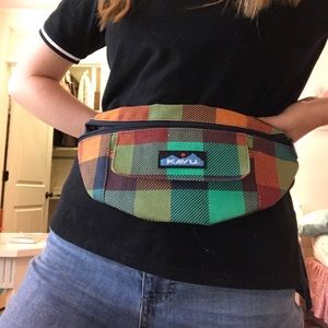 Kavu Plaid Fanny Pack (Adjustable)
